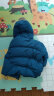 齐齐熊宝宝羽绒服男童面包服冬款上衣儿童鸭绒加厚外套冬季 烟雨蓝 90cm 实拍图