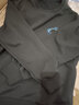 真维斯（Jeanswest）男士卫衣潮牌宽松套头针织无帽打底衫男大码秋冬季重磅圆领外套男 中灰#JZS白横标 L 【不易起球、褪色】 实拍图
