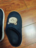 DMPD棉拖鞋男士秋冬季2025新款保暖毛绒家居家厚底防滑月子情侣棉鞋女 黑色【爱心熊】 40-41 适合39-40 实拍图