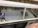 雪茄鸭脖熟食展示柜单双温卤菜保鲜展示柜卧式卤肉冷藏柜商用冷冻柜直冷保鲜展示柜点菜车凉菜冰柜冰箱 弧形款后开门-上冷藏下常温 长1.2m×宽0.8m×高1.2m 实拍图