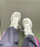 阿迪达斯 （adidas）男女运动鞋轻便耐磨休闲老爹鞋透气缓震跑步鞋  白 37  实拍图