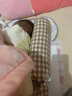 科迷熊 韩国ins婴幼儿安抚抱枕圆柱侧睡防撞靠枕防掉床围惊跳小熊幼儿园 INS咖小兔 长约45CM(荞麦壳芯)0-2岁 实拍图