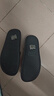 网易严选 EVA不臭脚玩趣彩虹拖鞋男女夏季浴室防滑情侣居家四季休闲 黑色 40-41 男M 实拍图