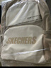 斯凯奇（Skechers）双肩包男女同款书包简约时尚大容量旅行包学生背包 月球灰【经典款-约24.4L大容量】 实拍图