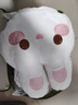 棉花使者（cottonenvoy） 床单四件套纯棉卡通四件套水洗棉四件套全棉儿童女孩床上用品 款式1【草莓兔粉色】+抱枕 1.5米床-被套2.0米X2.3米-四件套 实拍图