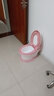 亲育儿童马桶坐便器大号5-12岁小孩男女孩幼儿仿真马桶加大加高 加大号硬垫 粉色 【5岁-12岁】 实拍图