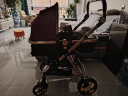 佳多美（jiaduomei）婴儿推车可坐可躺婴儿车轻便折叠新生儿减震高景观双向儿童手推车 贵族紫【标准版】 实拍图