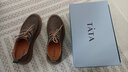他她（TATA）七夕牛皮厚底复古休闲板鞋男美式工装鞋商务皮鞋PYE01CM3 卡其色 43 实拍图