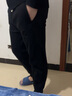 GIOIO秋冬款裤子男士运动卫裤宽松束脚休闲裤男裤哈伦长裤子男装 532款黑色 加绒 30 （建议120-135斤） 实拍图