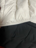 鸭鸭佟丽娅同款轻薄羽绒服女新款时尚修身短款冬连帽轻便时尚外套KXM 米白色 XL 实拍图