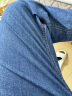 真维斯（JEANSWEST）牛仔裤男2024夏季薄款宽松直筒裤百搭男裤子休闲长裤蓝色33 晒单实拍图