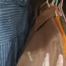 PSO Brand长袖衬衫男340克仿麂皮面料基础款宽松潮牌情侣衬衣外套 绒面棕Brown M 晒单实拍图