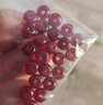 瑾然 南红玛瑙隔片散珠子算盘珠  手工diy编织耳饰手链手串隔珠配件材 一组10片    10mm 晒单实拍图