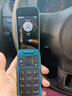 诺基亚Nokia 2660 Flip 4G 移动联通电信三网4G 双卡双待 翻盖大屏大按键 老人手机 蓝色 官方标配 实拍图