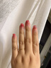 美甲贴片穿戴甲指甲贴中长款新娘显白可拆卸学生短款重复使用成品 波浪笑脸 24片 【短款】 实拍图