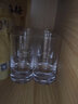 MARTIGUES 二两白酒杯家用水晶玻璃shot杯直身酒杯带收纳架套装 (二两杯)6支 100ml 实拍图