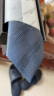 诺斯.马丁真丝领带男士正装商务日常职场手打7.5cm宽礼盒装 蓝灰色 晒单实拍图