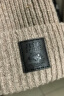 吉普（JEEP）羊毛帽子男士毛线帽秋冬季保暖针织帽防风护耳休闲防寒冬帽A0633 实拍图