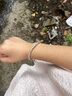 中国黄金（CHINA GOLD）足银手镯女士繁花似锦银镯子年轻款618送女朋友生日礼物送妈妈 【送礼必选】足银手镯【15g±1g】+玫瑰礼盒 实拍图