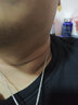 倔匠 999足银男士项链女士细款短款锁骨链肖邦链无吊坠颈链长款毛衣链 粗约2MM/长约60CM/重约4.9克 实拍图