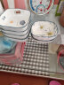 素美吉（SUMEIJI）小碟子蘸料碟陶瓷调味调料碟酱料碟醋碟酱油火锅油碟蘸水蘸酱碟 3.6英寸水仙花碟（2个装） 实拍图