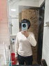 微浪两件装打底衫女圆领德绒秋冬内搭修身双面磨毛长袖T恤女叠穿上衣 【两件装】黑色+杏色【937#】 L-【100-115斤】 实拍图