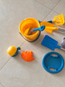 麦乐宝儿童沙滩玩具套装铲子和桶玩沙土男女孩沙漏宝宝挖沙子决明子工具 3033-30加盖桶6件套+双钢铲 沙滩玩具 实拍图