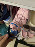 Skechers斯凯奇儿童包头凉鞋男童鞋夏季轻质防滑女大童大头沙滩鞋302969L 女童/粉红色/蓝色/PKBL 32 实拍图