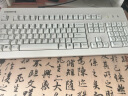 CHERRY 樱桃G80-3000/3494 机械键盘游戏办公兼用无钢板结构全尺寸樱桃复古机械键盘 白色 茶轴 实拍图