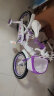 永久（FOREVER）儿童自行车4-8岁男女款宝宝童车小孩脚踏车可拆辅助轮16寸紫色 晒单实拍图