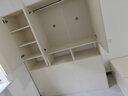 林氏家居榻榻米床北欧风高箱储物床1.2米床半定制单人床1.5米双人床JJ1A E0级|白色|榻榻米+三门储物柜 1.5×1.9米 实拍图