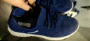 回力Warrior 休闲鞋男鞋户外运动鞋透气跑步鞋子男 WXY-L042C 深蓝 39 实拍图