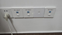 秋叶原（CHOSEAL）超六类网络模块 CAT6A万兆屏蔽免打模块 RJ45水晶头母座电脑网线插座面板连接头 1个 QZ4115 实拍图