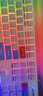 风陵渡F102低音有线无线键盘机械手感游戏办公专用电脑笔记本打字外接电竞拼色键盘 F102奶油蜜橙-彩光-有线 实拍图