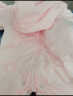 童泰婴儿连体衣秋冬季加厚宝宝水晶绒夹棉外出服 粉色 59cm 实拍图