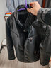 啄木鸟 皮衣男外套春秋季夹克男仿皮PU皮机车男士商务休闲潮流皮茄克男 BSGD-609黑色 加绒 L 【110-130斤】 实拍图