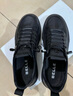 百丽（Belle）厚底小白鞋男春季新款牛皮休闲鞋舒适板鞋A1230CM3预售 黑色 40 (250mm) 实拍图
