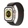 Apple/苹果 Watch Ultra 智能手表GPS+蜂窝款 49毫米钛金属表壳黑配灰色野径回环式表带S/M MQFG3CH/A 实拍图