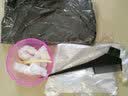 卡佛尼染发工具套装烫染披肩防水披肩家用美发用品耳套手套夹子耳罩产品 染发工具十件套 实拍图