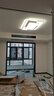 四季沐歌（MICOE）吸顶灯led卧室灯具套餐全屋客厅大灯阳台餐厅薄现代简约中山灯饰 50W三色调光40CM-黑羽 实拍图