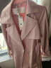 歌莉娅  精纺羊毛中长风衣  1B1L6L600 06R粉红 L 晒单实拍图