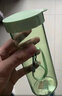 特百惠（Tupperware）莹彩430ml男女学生简约便携宽口户外运动夏季塑料水杯子 香梨绿430ml1个 实拍图