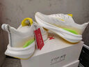 特步【2000公里二代】跑鞋男两千公里耐磨回弹跑鞋体考竞训女跑步鞋 帆白/荧光青柠绿 男-建议小半码 40 实拍图
