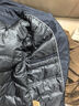 鸭鸭（YAYA）夹克羽绒服男短款翻领轻薄中青年冬季新款保暖商务干部爸爸装外套 深蓝 L 175(建议120-140斤) 实拍图