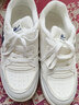 回力女鞋小白鞋2025春秋新款厚底鞋子女网红百搭增高学生运动休闲板鞋 白灰-加绒 40 实拍图