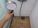 九牧（JOMOO）增压花洒喷头除垢手持淋浴喷头软管套装家用加压洗澡淋雨莲蓬头 单功能增压喷头S260011 实拍图