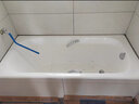 美标浴缸亚克力浴缸1.1米和1.5米民宿无裙日式防滑小型嵌入式浴缸6512 6512浴缸（1.5米）不含龙头 实拍图