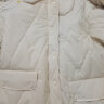 唐狮（TonLion）2023女外套短款轻薄棉袄上衣 米白 M  晒单实拍图