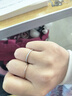 Lnieer999足银素圈戒指男女礼物轻奢小众设计高级感食指戒足银指环尾戒 实心足银999古法戒指 15号 实拍图