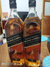 尊尼获加（JOHNNIE WALKER） 黑方黑牌12年 苏格兰调和型威士忌 1000ml 进口洋酒(礼盒装)  晒单实拍图